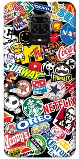 Чехол на Xiaomi Redmi Note 9s / Note 9 Pro / Note 9 Pro Max brands фото 1 из 1