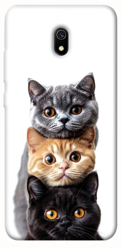 Чохол на Xiaomi Redmi 8a Гарні котики фото 1 з 1