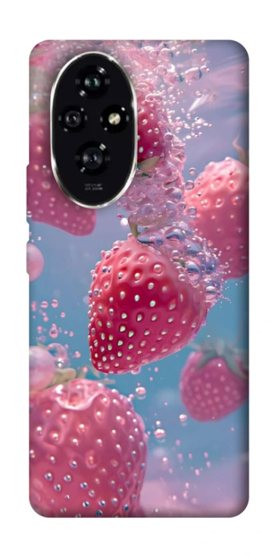 Чохол на Honor 200 Полуниця в воді фото 1 з 1