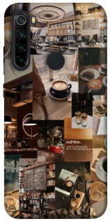 Чохол на Xiaomi Redmi Note 8 Coffee collage ver.2 фото 1 з 1