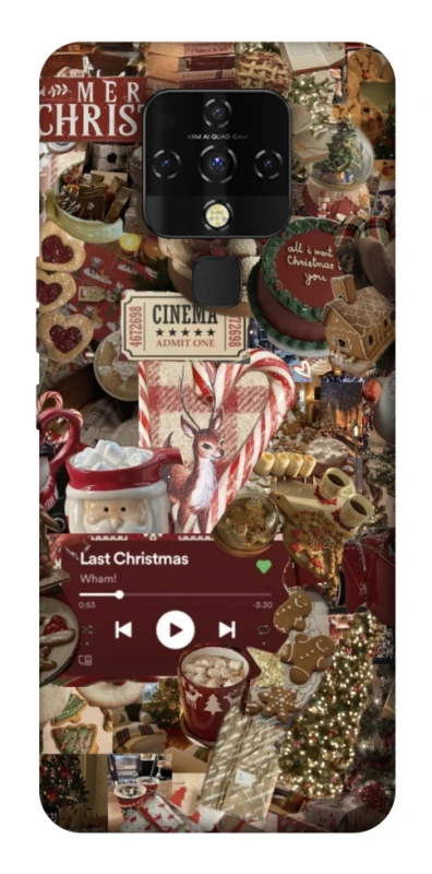 Чохол на TECNO Camon 16 SE Christmas spirit ver.4 фото 1 з 1