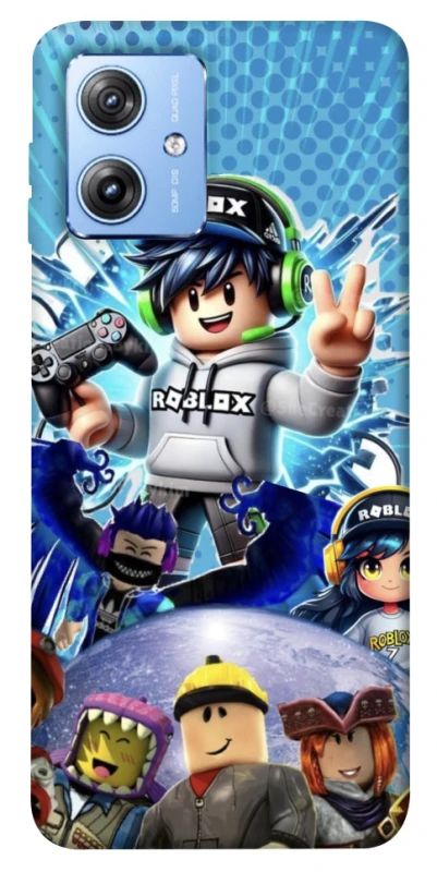 Чохол на Motorola Moto G84 Roblox collage ver.3 фото 1 з 1