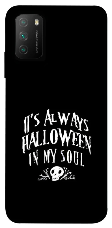 Чохол на Xiaomi Poco M3 Halloween in my soul фото 1 з 1