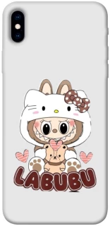Чохол на Apple iPhone XS Max (6.5") Hello Kitty Labubu фото 1 з 1