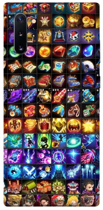 Чохол на Samsung Galaxy Note 10 Plus Abilities menu ver.2 фото 1 з 1