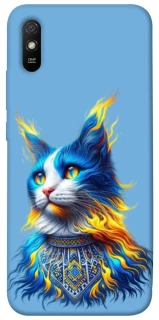 Чохол на Xiaomi Redmi 9A Кіт патріот фото 1 з 1