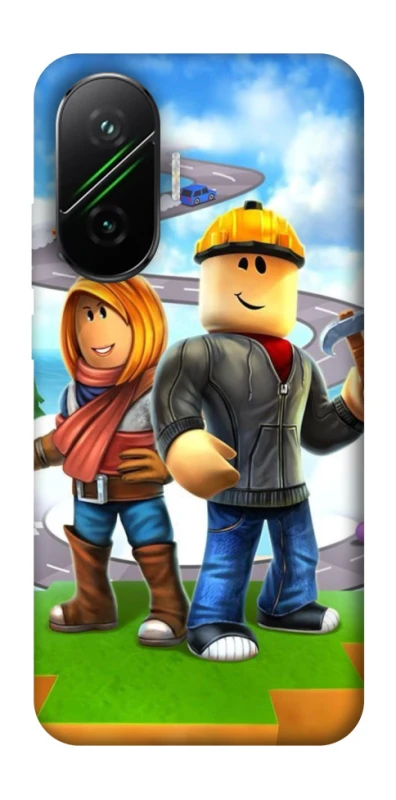 Чехол на Xiaomi Poco F7 Roblox Builder Adventure фото 1 из 1