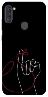 Чехол на Samsung Galaxy A11 Pair romantic theme ver.8 фото 1 из 1