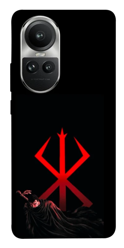 Чохол на Oppo Reno 10 Berserk Red Logo фото 1 з 1