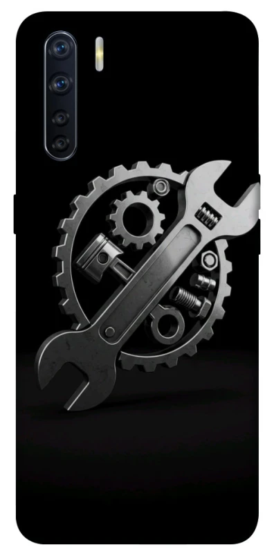 Чохол на Oppo A91 Mechanic v2 фото 1 з 1