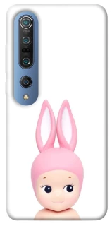 Чохол на Xiaomi Mi 10 / Mi 10 Pro Minimal Bunny Peek фото 1 з 1