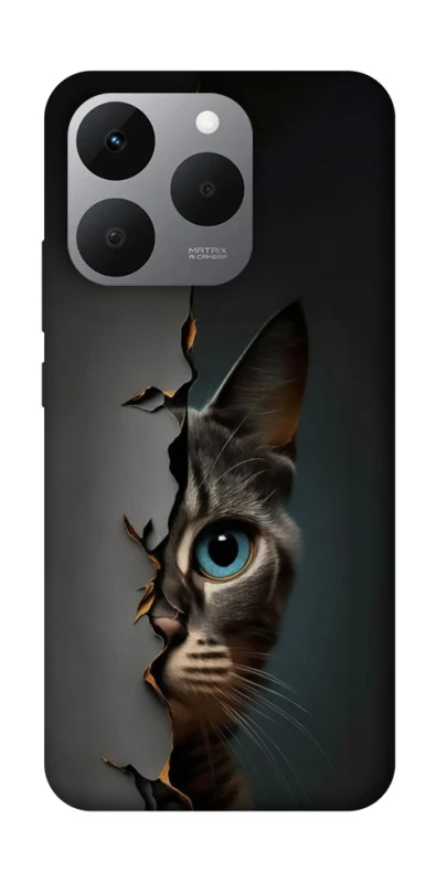 Чохол на Realme 15T Кіт-підглядач v2 фото 1 з 1