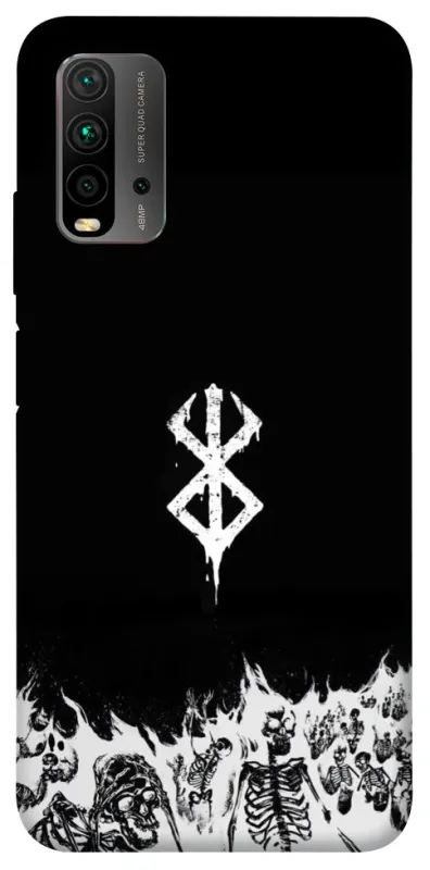 Чехол на Xiaomi Redmi 9T Berserk skeletons фото 1 из 1