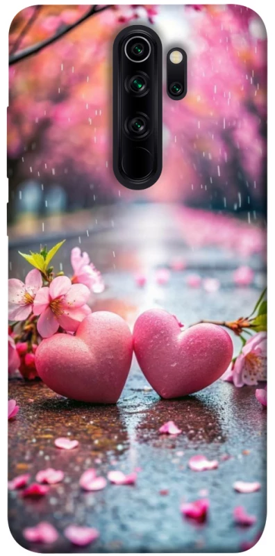 Чехол на Xiaomi Redmi Note 8 Pro Pink heart фото 1 из 1