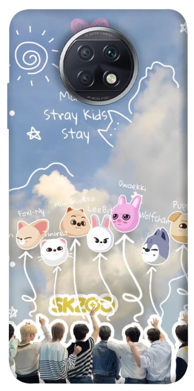 Чехол на Xiaomi Redmi Note 9 5G / Note 9T Stray Kids Full Force фото 1 из 1