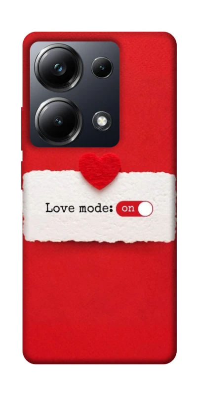 Чохол на Xiaomi Poco M6 Pro 4G Love Mode ON фото 1 з 1