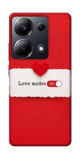 Чохол на Xiaomi Poco M6 Pro 4G Love Mode ON фото 1 з 1