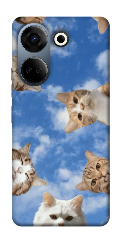 Чехол на TECNO Camon 20 Pro (CK7n) Сats фото 1 из 1