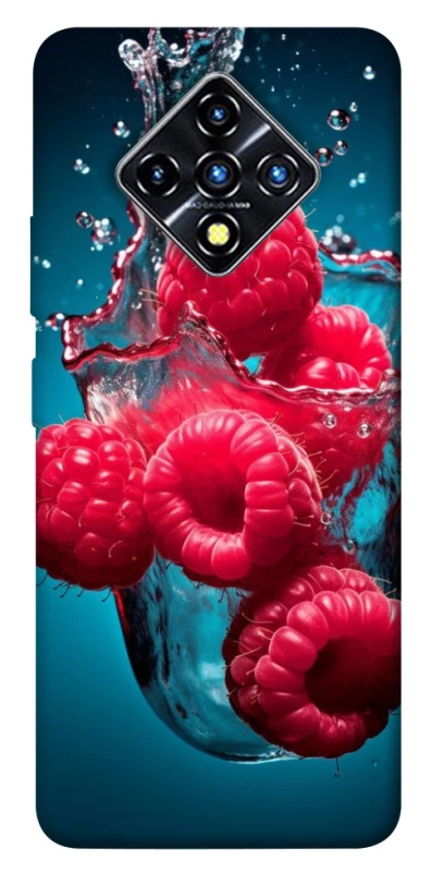 Чохол на Infinix Zero 8 Малинка у воді фото 1 з 1