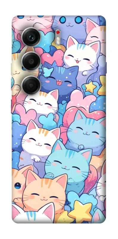 Чехол на Tecno Camon 40 Funny Kittens ver.3 фото 1 из 1