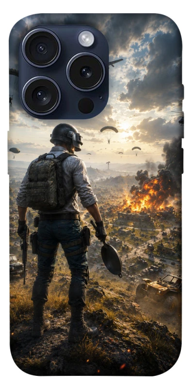 Чехол на Apple iPhone 15 Pro (6.1") PUBG ver.2 фото 1 из 1