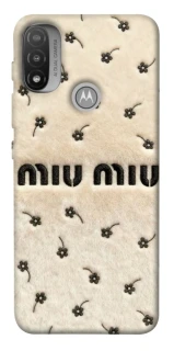 Чохол на Motorola Moto E20 Miu Miu фото 1 з 1