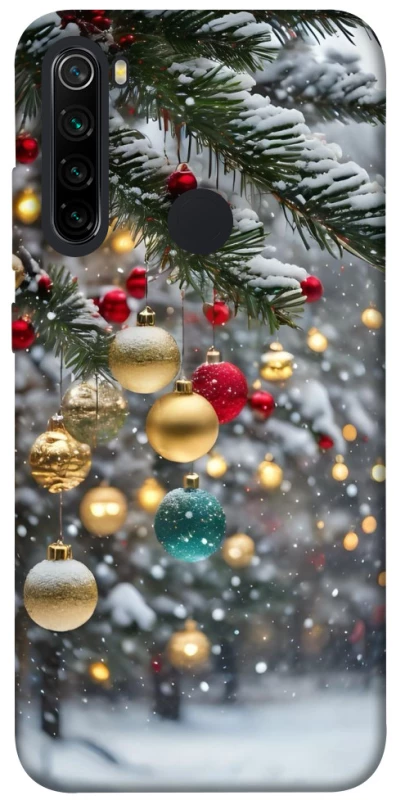 Чохол на Xiaomi Redmi Note 8 Новорічний v48 фото 1 з 1