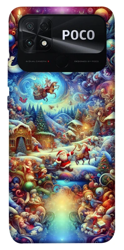 Чохол на Xiaomi Poco C40 Christmas spirit ver.14 фото 1 з 1