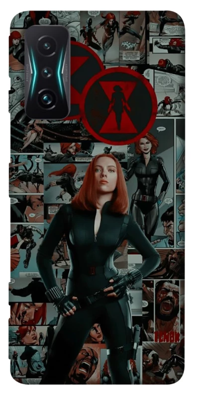 Чохол на Xiaomi Redmi K50 Gaming Black Widow фото 1 з 1