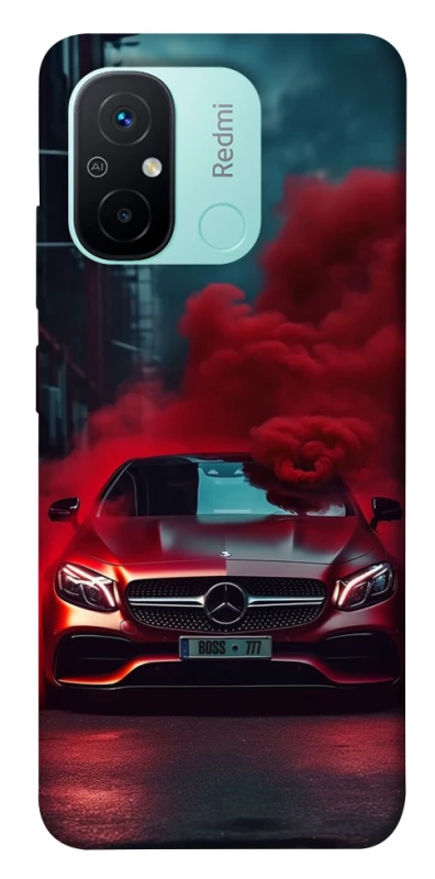 Чохол на Xiaomi Redmi 12C / Poco C55 Mercedes in smoke фото 1 з 1