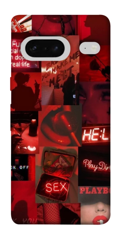 Чехол на Google Pixel 7 Love collage ver.3 фото 1 из 1