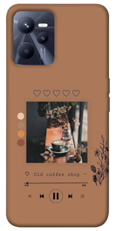 Чохол на Realme C35 Coffee player фото 1 з 1