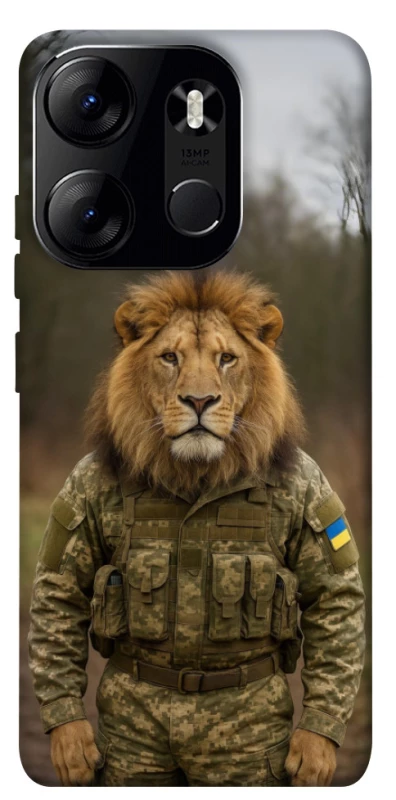 Чохол на Tecno Spark Go 2023 Лев захисник фото 1 з 1
