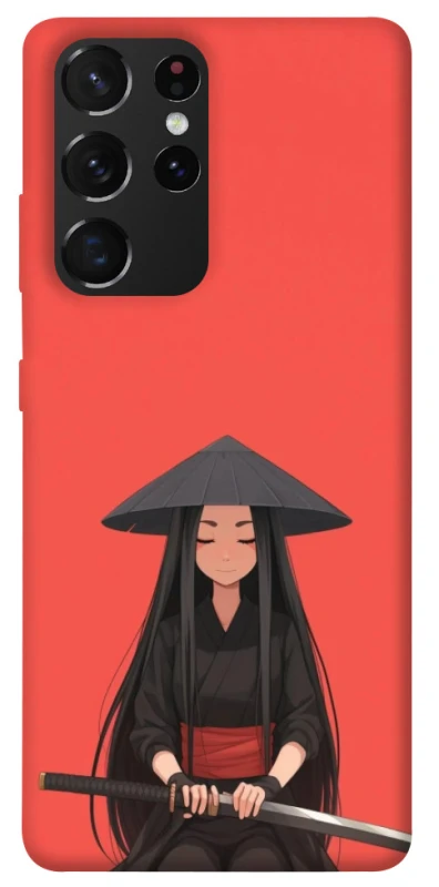 Чохол на Samsung Galaxy S21 Ultra Red samurai фото 1 з 1