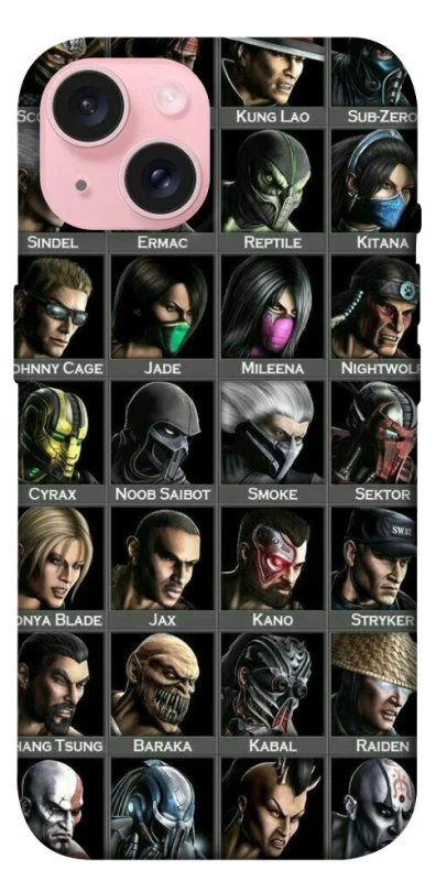 Чехол на Apple iPhone 15 (6.1") Mortal Kombat фото 1 из 1