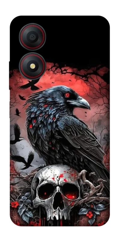 Чехол на ZTE Blade A34 4G Death eagle фото 1 из 1