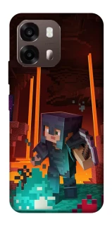 Чохол на Oppo A6 Minecraft game adventure фото 1 з 2