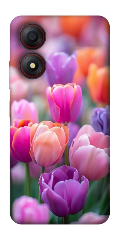 Чохол на ZTE Blade A34 4G Тюльпанове поле фото 1 з 1