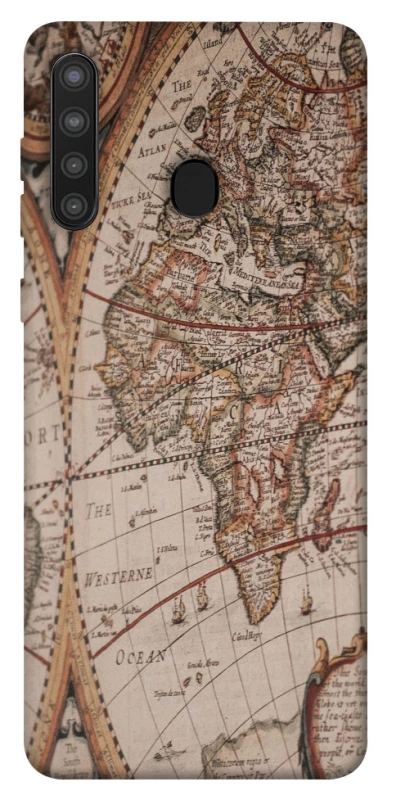 Чехол на Samsung Galaxy A21 Карта путешествий фото 1 из 1