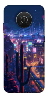 Чехол на Nokia X10 / X20 Night city фото 1 из 1