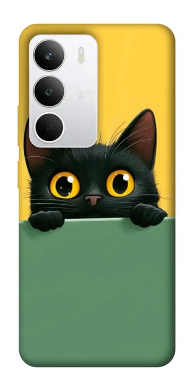 Чохол на Realme C71 Black cat v2 фото 1 з 1