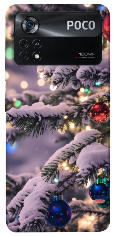 Чехол на Xiaomi Poco X4 Pro 5G Новогодний v31 фото 1 из 1