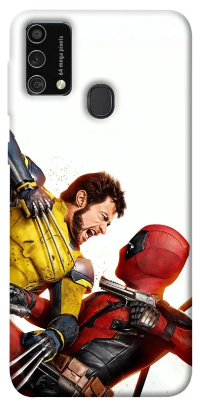 Чехол на Samsung Galaxy M21s Deadpool and Wolverine фото 1 из 1