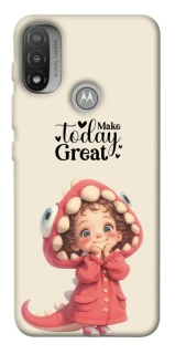 Чохол на Motorola Moto E20 Make today great фото 1 з 1