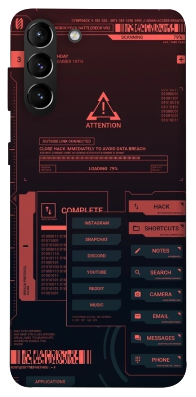 Чохол на Samsung Galaxy S21+ Attention фото 1 з 1