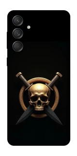 Чохол на Samsung Galaxy M55 Golden Skull фото 1 з 1