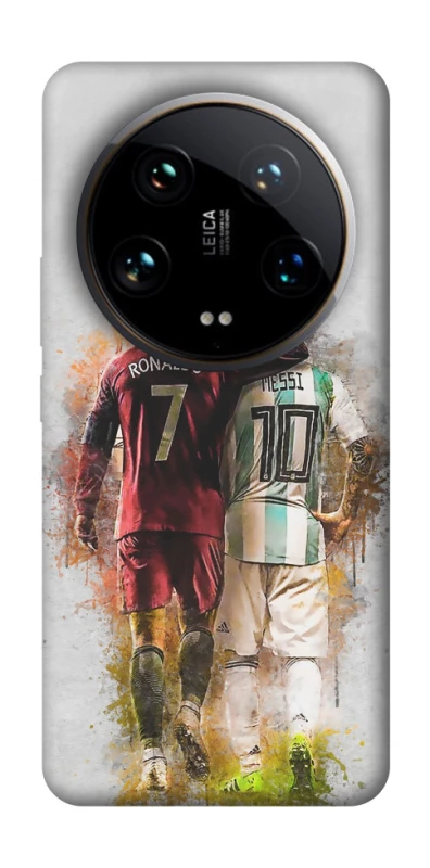 Чохол на Xiaomi 14 Ultra Ronaldo та Messi фото 1 з 1