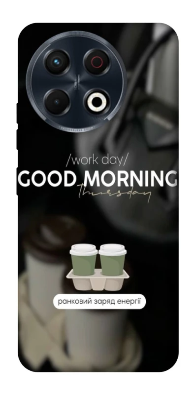 Чохол на TECNO Spark 30 Pro (KL7) Thursday coffee фото 1 з 1