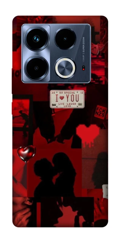 Чохол на Infinix Note 40 4G Love collage ver.2 фото 1 з 1