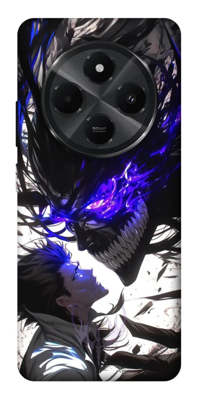 Чехол на Xiaomi Redmi A3 Pro Black soul anime фото 1 из 1